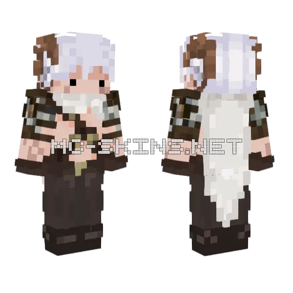 Es Capa Minecraft skin, front and back