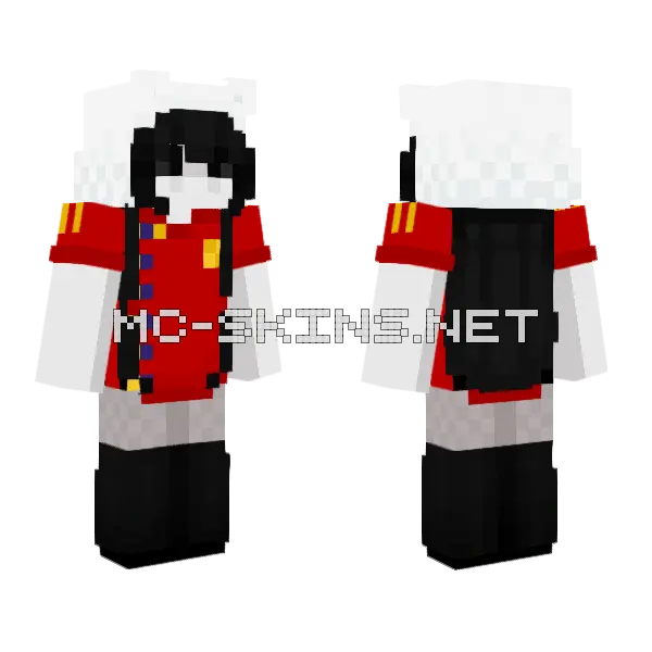 Espaa Minecraft skin, front and back