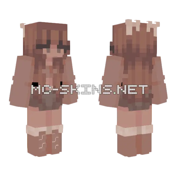 Espresso Skin Minecraft skin, front and back