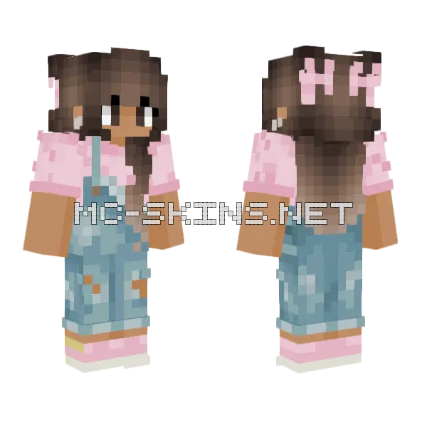Estella Minecraft skin, front and back