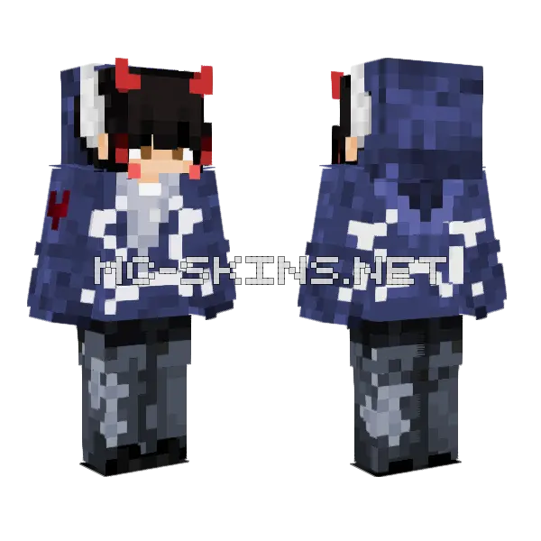 Estrelas Skin Minecraft skin, front and back