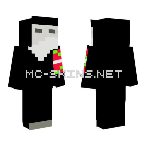 Etarra Suit Minecraft skin, front and back