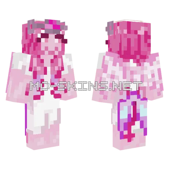 Eternal Sugar Cookie Minecraft skin, front and back