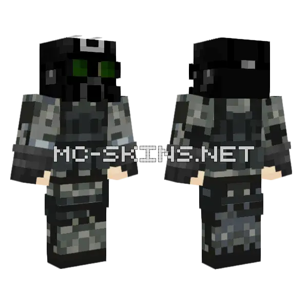 Ethan Minecraft skin, front and back