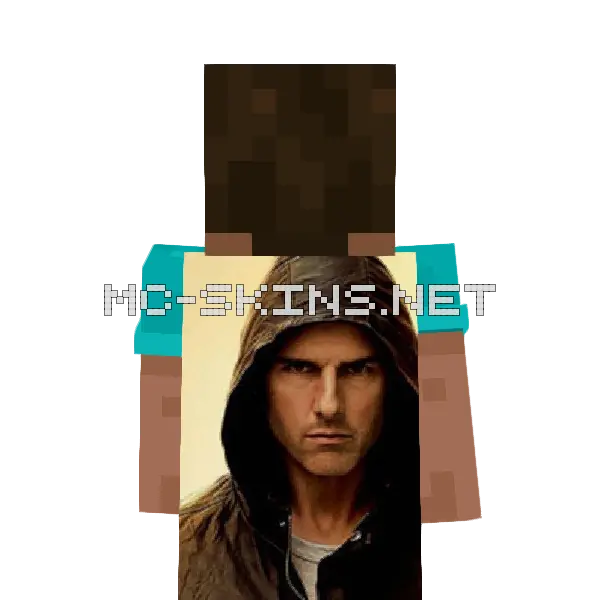 Ethan Hunt cape, outside and lining