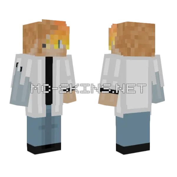 Ethan Kane OC Skin Minecraft skin, front and back