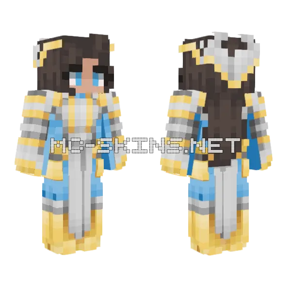 Ethieria Esther Minecraft skin, front and back