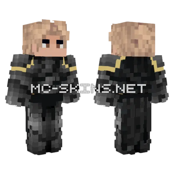 Ethieria Ludociel Minecraft skin, front and back