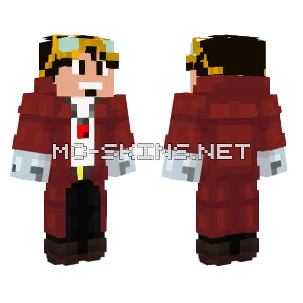 Eu Alquimista 2 0 Minecraft skin, front and back