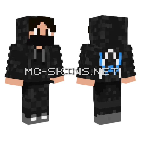 Eu Walker Minecraft skin, front and back
