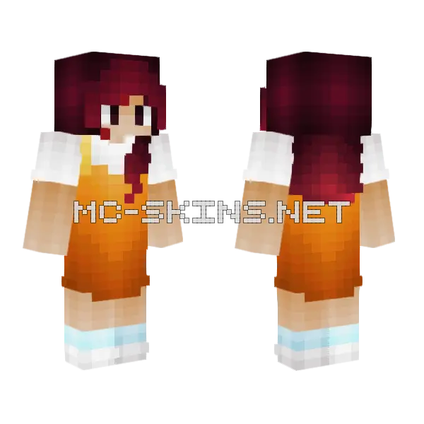 Euphoria Minecraft skin, front and back