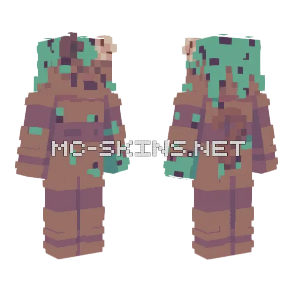 Eustace Love Me Minecraft skin, front and back