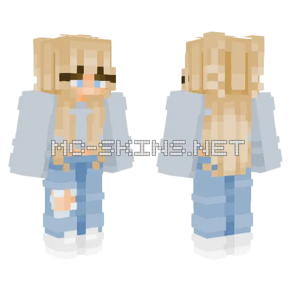 Eva Skin Fixed Minecraft skin, front and back
