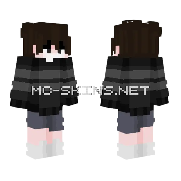 Evan Afton Minecraft skin, front and back
