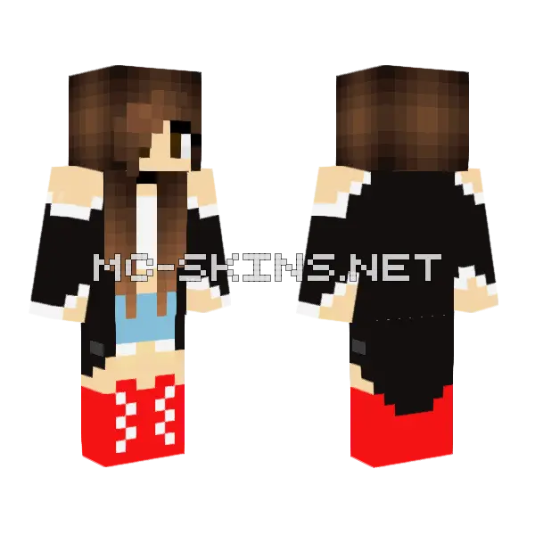 Eve2 0 Minecraft skin, front and back
