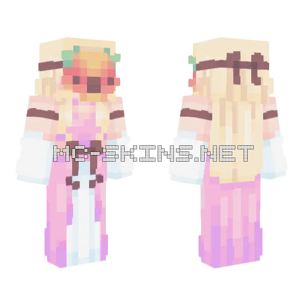 Evening Out Ce Minecraft skin, front and back