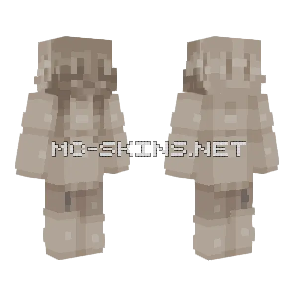 Everything S Dreary Skin Minecraft skin, front and back