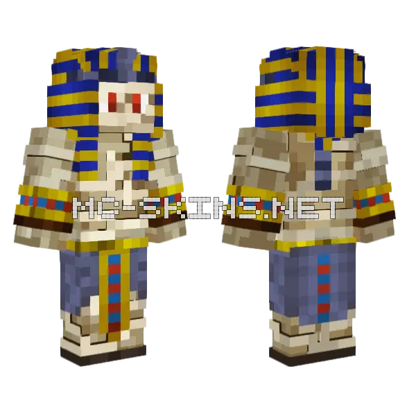 Evil Verse Minecraft skin, front and back