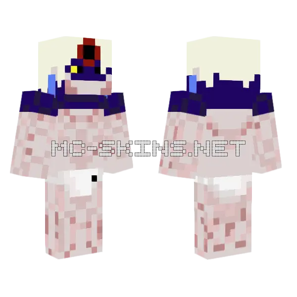 Evill Eye 2 0 Minecraft skin, front and back