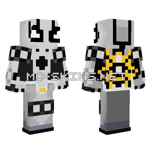 Evolutin Spider Man Minecraft skin, front and back