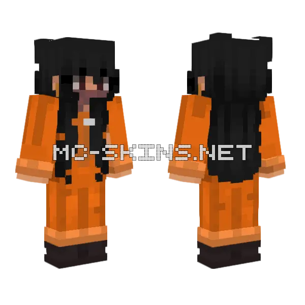 Evvelyn Witch Skin Minecraft skin, front and back