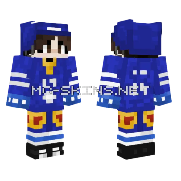 Evz Skin Minecraft skin, front and back