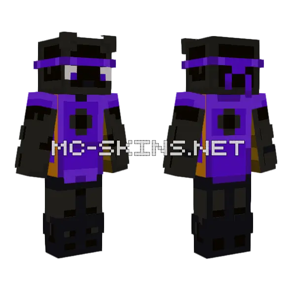 Ewokpvps Minecraft skin, front and back