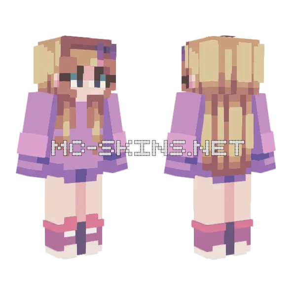 Exited Persona Minecraft skin, front and back