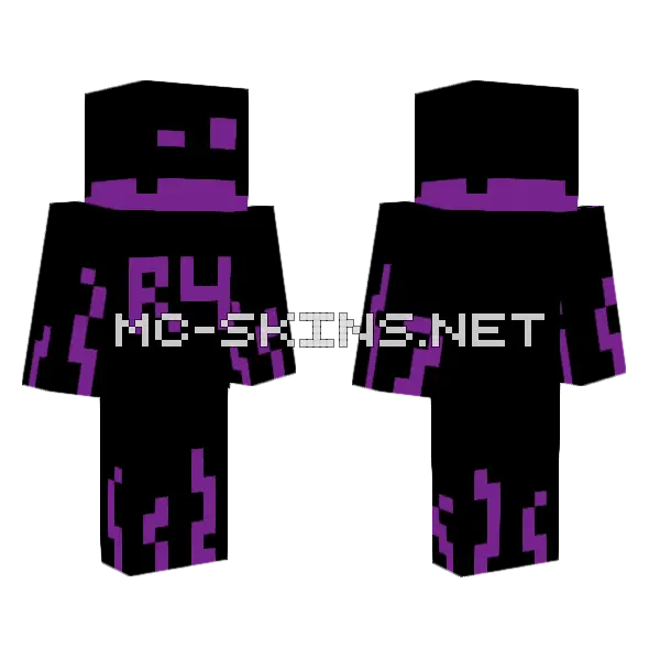 Exoticr4 Minecraft skin, front and back