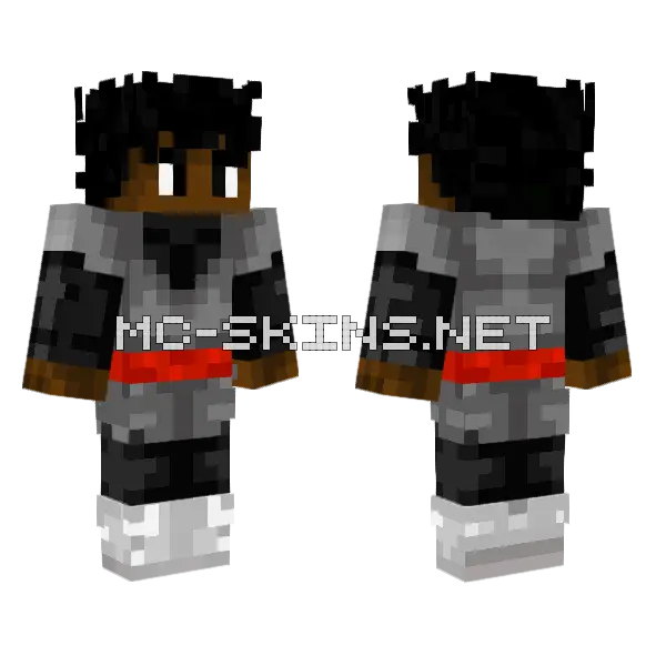 Extremely Cool Skin Minecraft skin, front and back