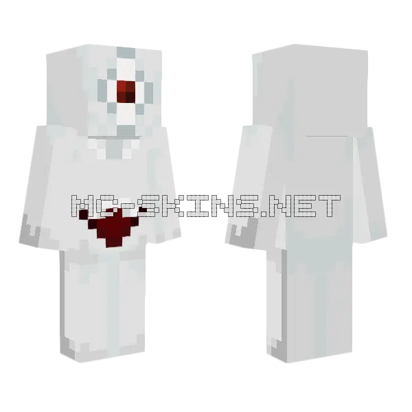 Eye Guy Thing Minecraft skin, front and back