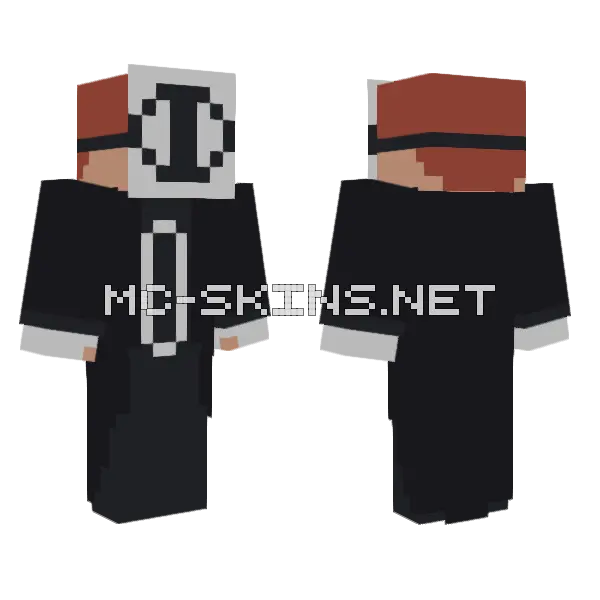 Eye Mask Skin Minecraft skin, front and back