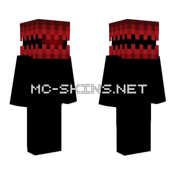 Eye Of The Beholder Base Minecraft skin, front and back