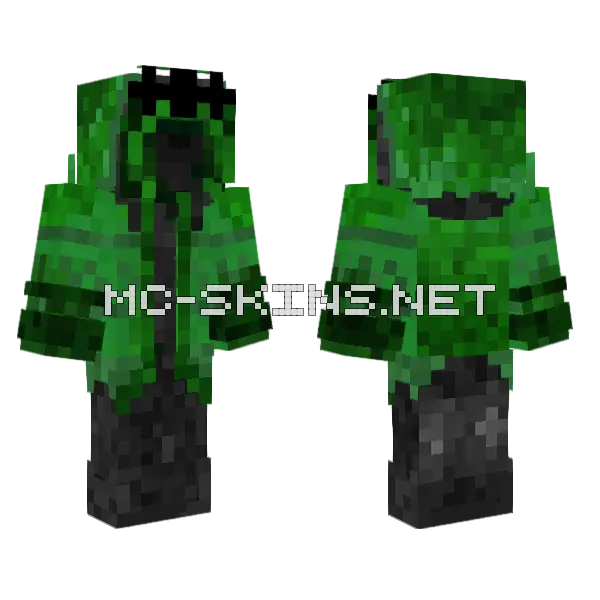 Ezanis Green Camo Skin Minecraft skin, front and back