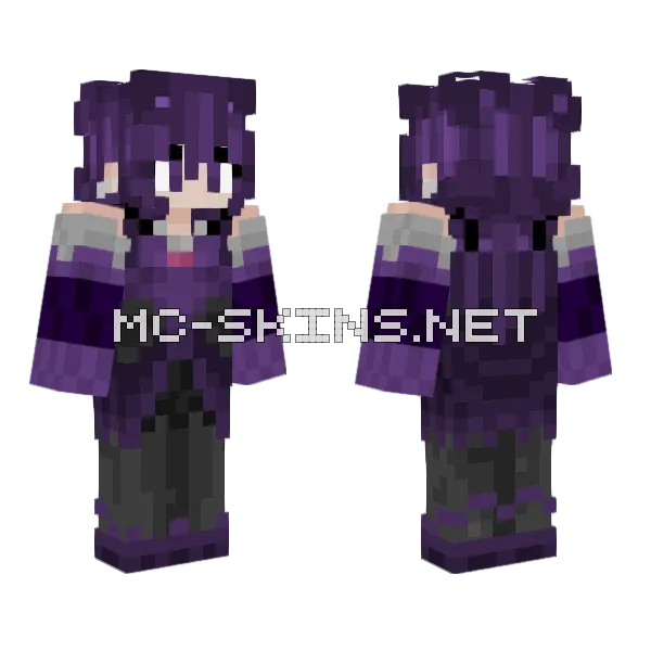 Ezmereldamews Minecraft skin, front and back