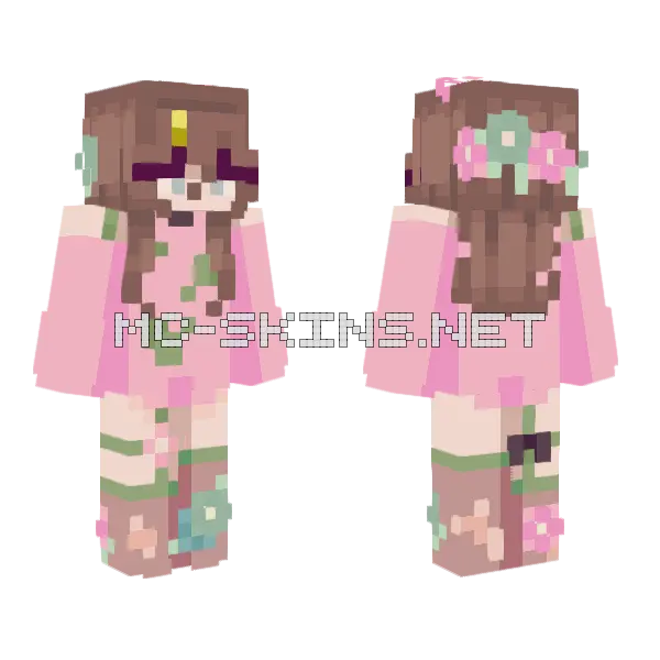 F3v3r Dr43m Rc Minecraft skin, front and back
