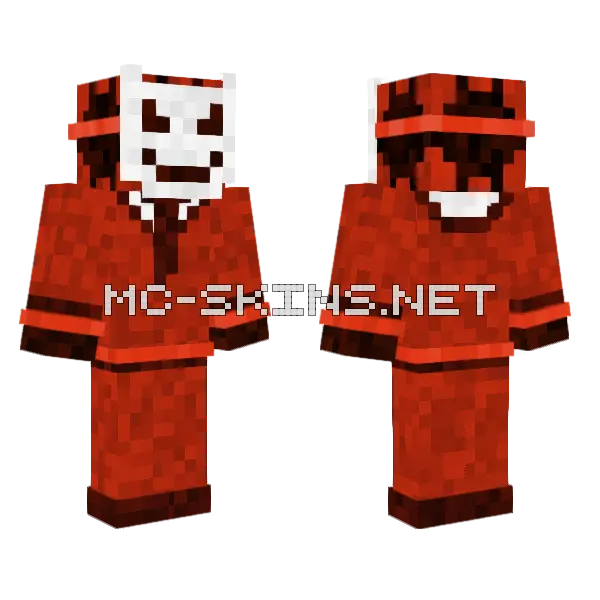 Face Stealer Minecraft skin, front and back