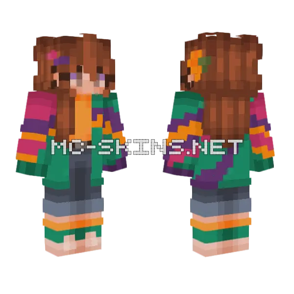 Fairy Luci For Rp Minecraft skin, front and back