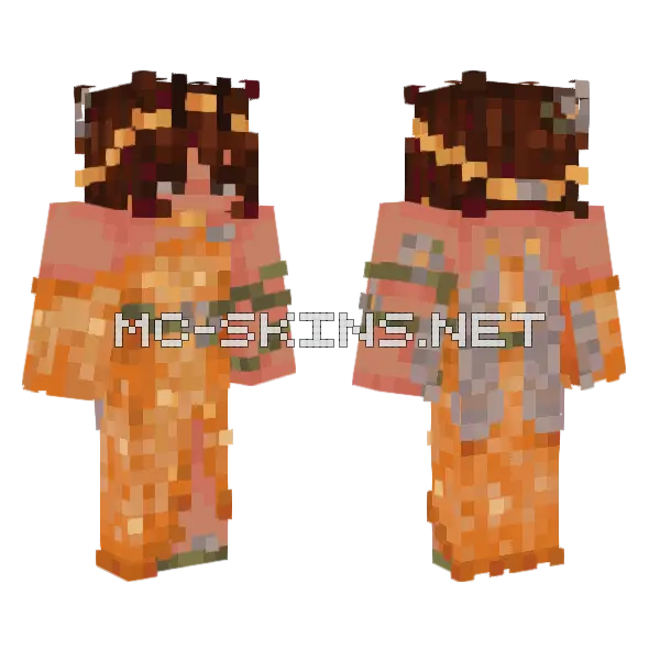 Fairy Skin Minecraft skin, front and back