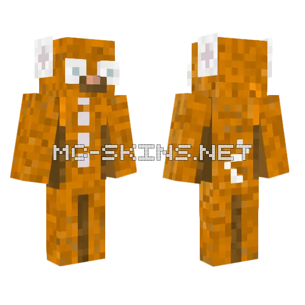 Faister Als Lebkuchen Spekulatius Minecraft skin, front and back