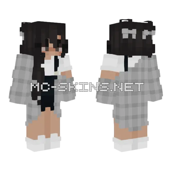 Faking Love Minecraft skin, front and back