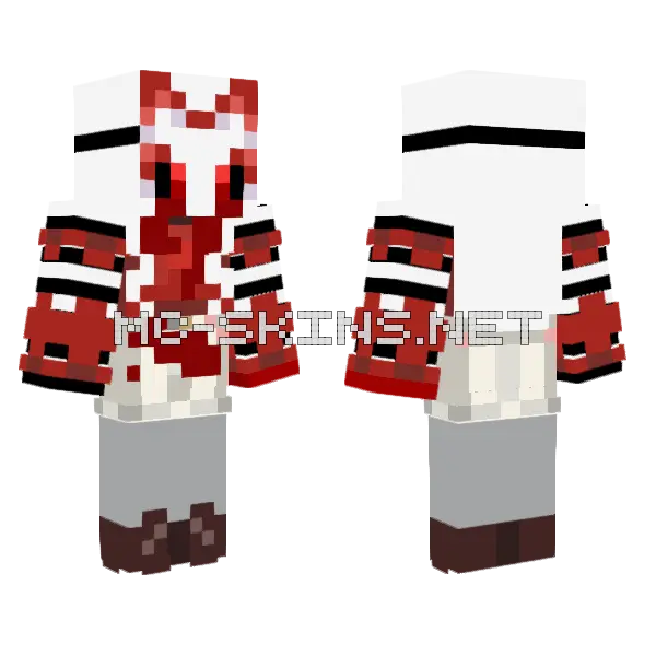 Fallenazura Soul Minecraft skin, front and back
