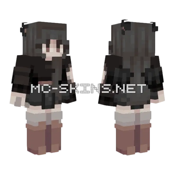 Fang Tastic Minecraft skin, front and back
