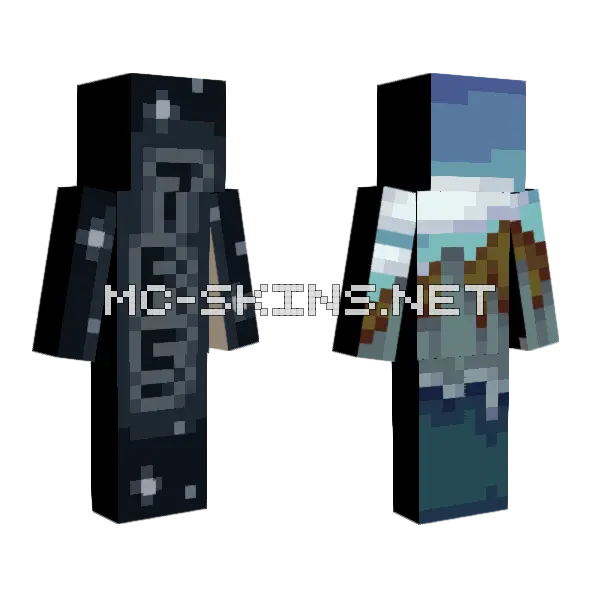Fanskin Season Swap Tourney Minecraft skin, front and back