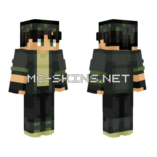 Far Fetched Lucid Dream Minecraft skin, front and back