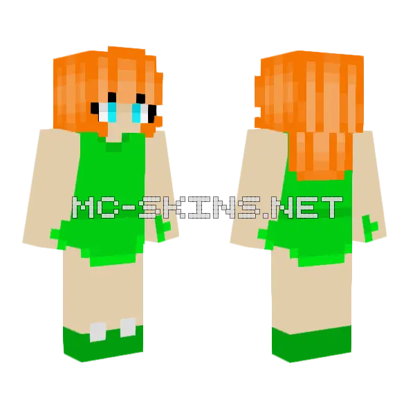 Farah 3 Color Contest Minecraft skin, front and back