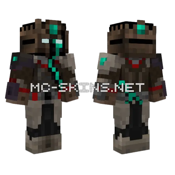 Farfadox 8 Minecraft skin, front and back