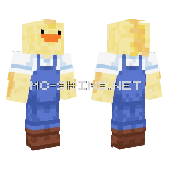Farmer Chicken, front and back