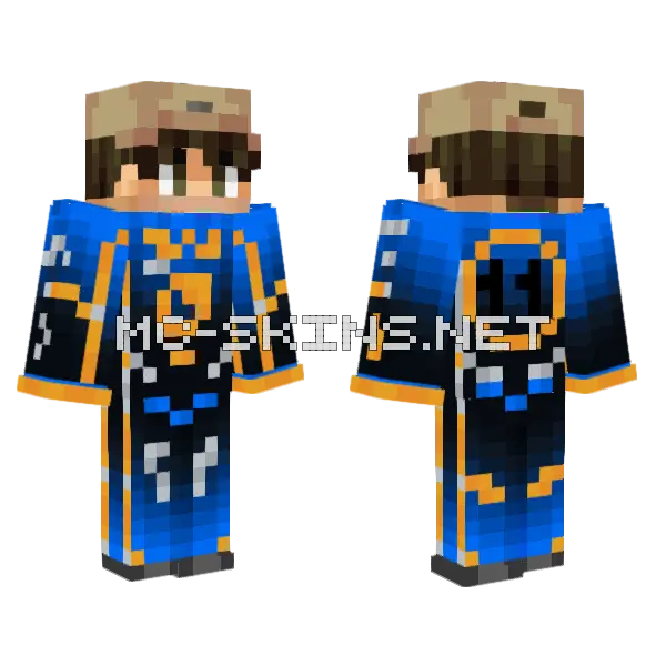 Fasgfasgas Minecraft skin, front and back