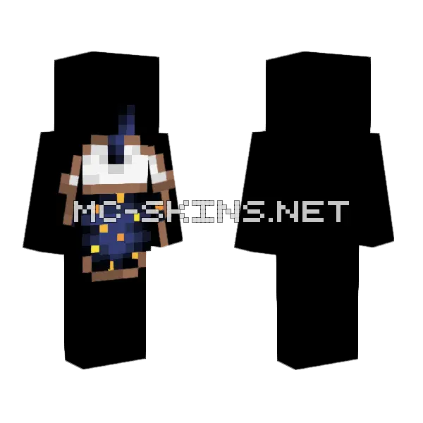 Favorite Songs Vibes Minecraft skin, front and back